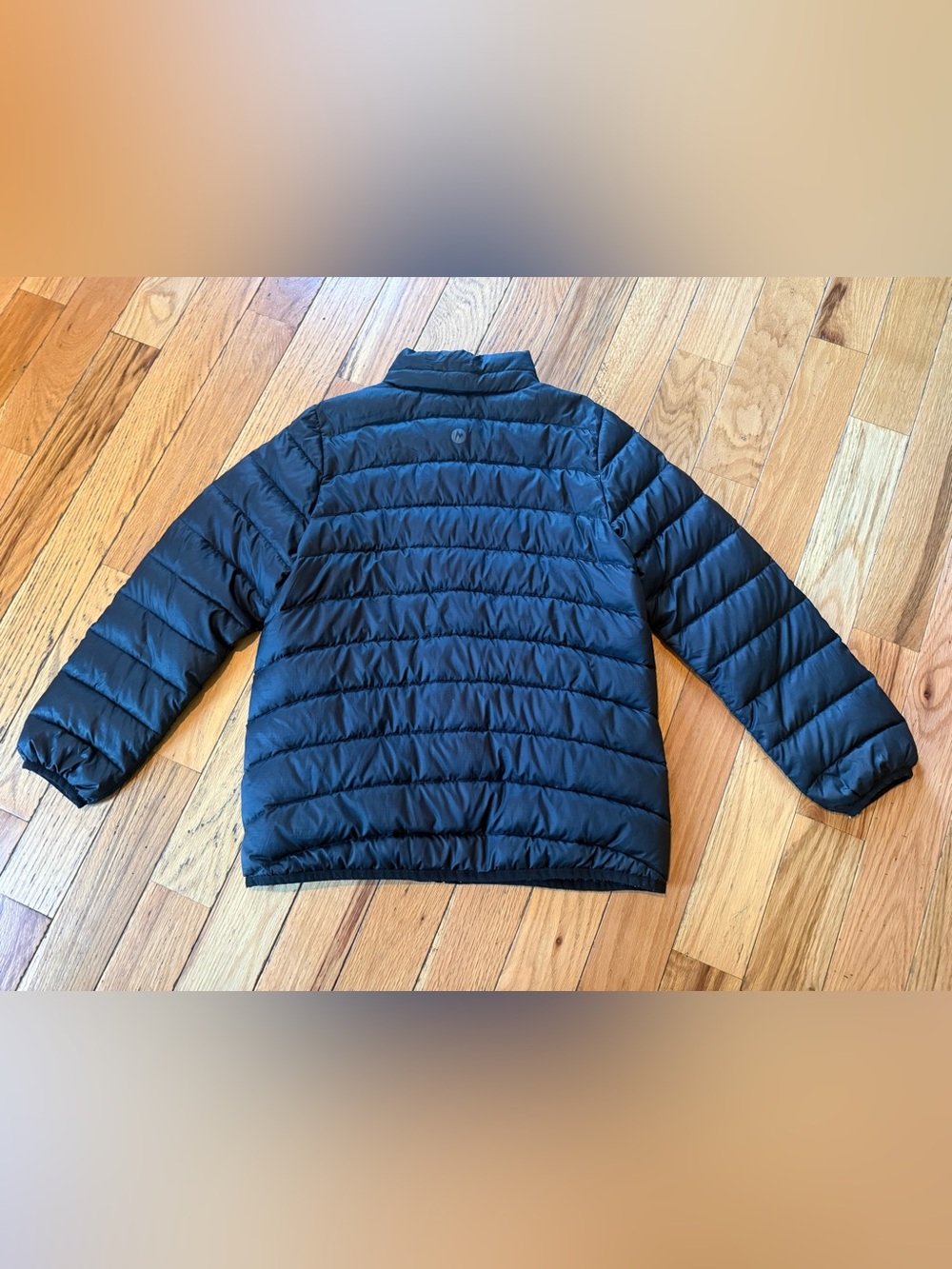 Marmot Youth Boys Size XL Black 600-Fill Down Quilted Puffer Jacket - Picture 11 of 16
